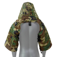 ROCOTACTICAL Ghillie Suit Foundation Ripstop Sniper Ghillie Viper Hood Woodland /ACU/Digital Woodland
