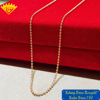 Kalung Emas Rosegold Kadar Emas 750