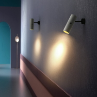 水泥客廳壁燈臥室床頭燈工業風燈具樓梯過道墻壁燈創意可旋轉射燈