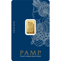 ZIOZ EMPIRE PAMP Suisse Gold Bar - Lady Fortuna 999.9 (2.5 gram)