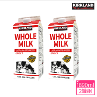 美式賣場 Kirkland Signature 科克蘭 全脂鮮乳(1.89公升)x2入