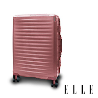 ELLE Louvre-羅浮宮系列-28吋輕量PC材質行李箱-維梅爾玫瑰  EL31258