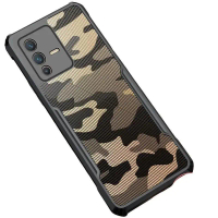 SOFT CASE CAMOUFLAGE ARMOR SHOCKPROOF FOR VIVO V23 5G CASING COVER