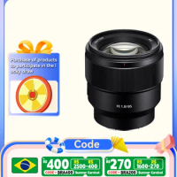 Sony 85mm F1.8-22 Full Frame Mirrorless Digital Camera Portrait Lens for ZVE10 A6400 A6600 A7 A7R A7S III IV A7C SEL85F18 85 1.8