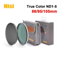 Nisi 86mm 95mm 105mm True Color ND1-5 Stops ND-VARIO Pro Nano 1-5stops Variable ND Filter For DSLR Mirrorless Camera Lens