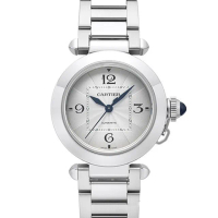 【Cartier 卡地亞】PASHA DE CARTIER中型鍊帶款x35mm(WSPA0013)