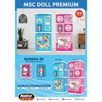 Lemari Plastik Naiba MSC DOLL PREMIUM - Boneka 3D (Promo Harga)