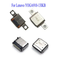 1PCS For Lenovo YOGA 910-13IKB Notebook charging port type-c interface computer charging head 24 pin ​female Connector Suitable