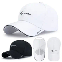 Unisex Breathable Baseball Cap Cotton Running Hat Sun Hat Outdoor Adjustable UV Protection Space Baseball Cap
