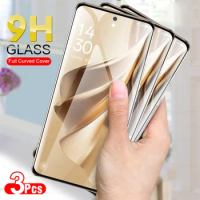 3Pcs Curved Protective Glass For Oppo Reno10 Pro+ 5G 6.7'' Tempered Glass Appo Reno 10 Pro Plus Reno10Pro 10Pro Screen Protector