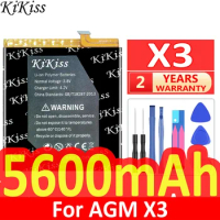 5600mAh KiKiss Powerful Battery X 3 For AGM X3