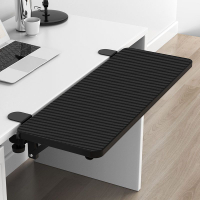 桌上型電腦手托架 桌面延長板免打孔擴展延伸神器電腦桌子手托支架折疊加長加寬接板