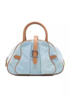 Dior 二手 Dior 迷你牛仔雙馬鞍保齡球包