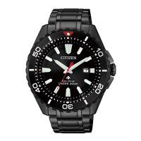 CITIZEN Promaster 光動能極致探索腕錶-黑-BN0195-54E-42mm