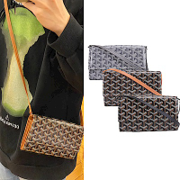 GOYARD Varenne防水帆布Y字WOC斜背包(多色選)