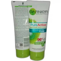Garnier Pure Active Anti Acne Foam 100Ml, Garnier Pure Active Anti Acne Scrub 100Ml, Garnier Pure Ac