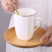 杯子創意個性家用ins金邊陶瓷奶杯馬克杯茶杯辦公室水杯帶手柄