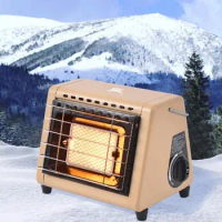 BRS Gas Heater Camping Tent Heater Gas Stoves Portable Heating Gas Oven Burner 1500W Adjustable Angle Propane Radiant Heater
