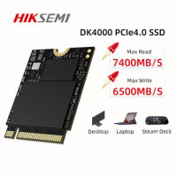 Hiksemi DK4000 2TB 1TB M.2 SSD 2230 NVMe PCIe Gen 4X4 SSD untuk Microsoft Surface ProX Surface Laptop 3 Steam Deck