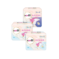 Kotex 靠得住 無感軟Q棉 衛生棉x10包/箱購-(無感/超薄衛生棉) 日用 23cm/26cm/28cm