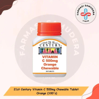 21st Century Vitamin C 500mg Chewable Tablet  Orange (100's)