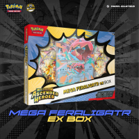 Pokémon TCG: Mega Evolution - Ascended Heroes Mega Feraligatr EX Box