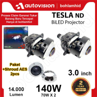 BILED Projektor Autovision TESLA ND 3.0\ 140Watt 14000Lumen Lampu LED Projektor Retrofit Headlamp pr