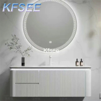 Kfsee 1Pcs A Set Space 70cm length Meaningful Bathroom Cabinet with Mirror