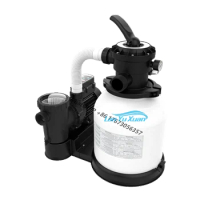 CB Series 16inch sand filter and pump for 30000 gallon above ground intex swimming pool