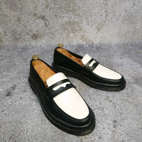 Sepatu Dokmar Lowfers Pria Wanita Kekinian Black