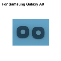 High quality For Samsung Galaxy A8 Back Rear Camera Glass Lens test good For Samsung Galaxy A 8 A 8000 Replacement Parts