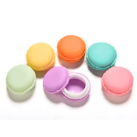 Cute Candy Color Macaron Mini Storage Box Jewelry Box pill container pill bottle medicine box 1pc Storage Box