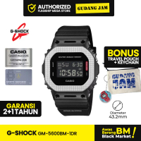 G-Shock Jam Tangan Pria GM-5600BM-1DR Digital Water Resistant 200M Resin Strap