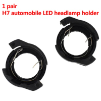 H7 Led Headlight Bulb Base Holder Adapter Retainer Cover For Ford Escap/Kuga/passat/Ford Kuga/Renault Megane 4