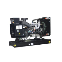 Factory Supply 80kw/100kVA Open Silent Type Water-Cooled Dies el Generator with CE