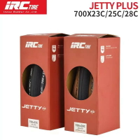 【可開發票】日本IRC JETTY PLUS車外胎700CX23 25 28自行車輪胎折疊黃邊胎