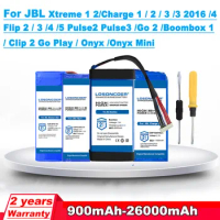 Battery For JBL Boombox Charge Flip XTREME Pulse 1 2 3 4 5 2 4J Plus Clip 2 Link 20 For Harman Kardon Go Play Onyx Mini Esquire