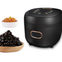 Smart Appliances Kitchen Rose Gold Tapioca Boba Pearl Cooker 4 5 L Steel Steamer Electric Lunch Box Rice Cooker Pot