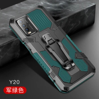 Armor Case For Vivo Y11s Case Shockproof Belt Clip Holster Cover for Vivo Y12s v2027 v2029 / VivoY11s Coque for Vivo Y 11S Para