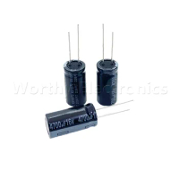 100PCS/LOT 4700uf 16v 13*25 Aluminum Electrolytic capacitor
