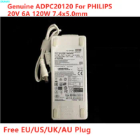 Genuine ADPC20120 20V 6A 120W AC Adapter For PHILIPS AOC 349X7FJEW EX3501-T AG271QG BENQ Monitor Power Supply Charger