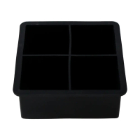 Cetakan Es Batu Silikon Big Ice Maker 4 Grid Ice Cube  ice maker