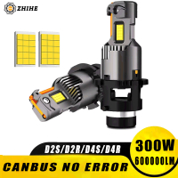 2PCS Car LED Headlight Bulbs D2S D2R D4S D4R LED Canbus No Error Headlamp White Xenon Light Bulb Aut