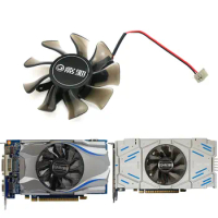 NEW 75MM 4PIN GA8202M GTX 650 650TI GPU Fan，For GALAXY GTX 750 740 730 720、GTX 650TI 650 640 630 Graphics card cooling fan