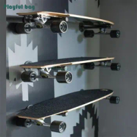 Playful Bag Skateboard Wall Hanger Metal Longboard hook Skateboard bearing hook DIY Wall rack AMA53