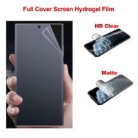 2pcs Screen Protector For ZTE Axon 30 40 Ultra Space 11 SE 9 10S Pro 20 5G Extreme 30S 40SE HD Clear Matte Hydrogel Film