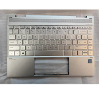 NEW silver palmrest keyboard Cover C shell FOR HP Spectre x360 13-AE 13-AE007TU TPN-Q199