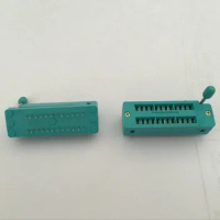 10pcs 24 Pin Universal ZIF DIP Tester IC Test Socket Narrow