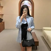 Tas KATE SPADE CARTER BLACK NYLON SHOULDER BAG 100% ORIGINAL 35X7X14CM