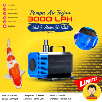 Pompa Air Kolam Ikan Celup Filter Mesin Sirkulasi Tank Aquarium Koi Low Watt Submersible Hidroponik 